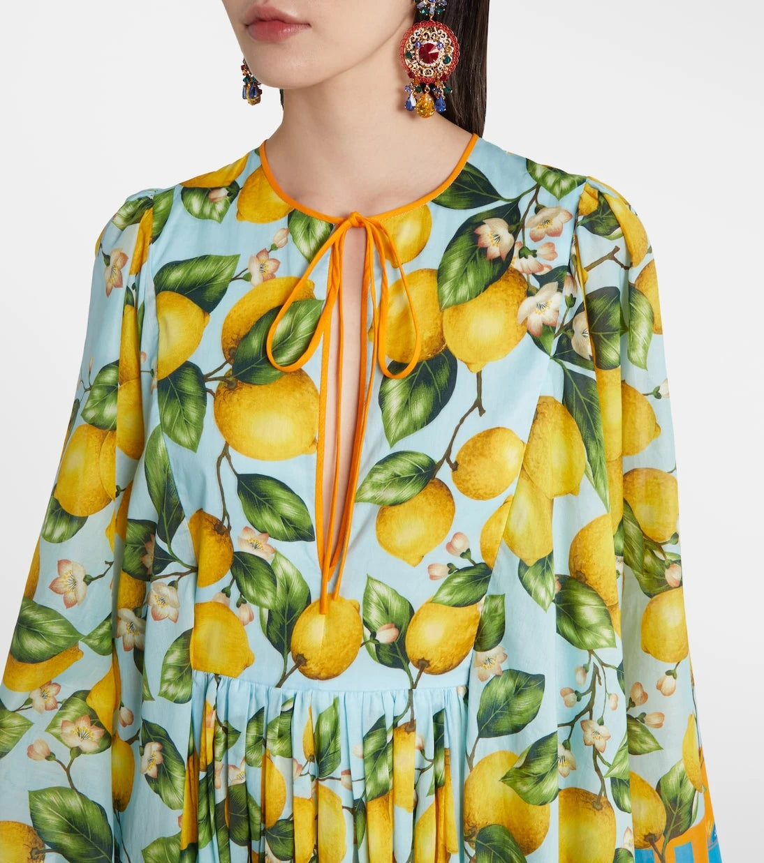 Dolce&Gabbana - Taormina printed cotton kaftan