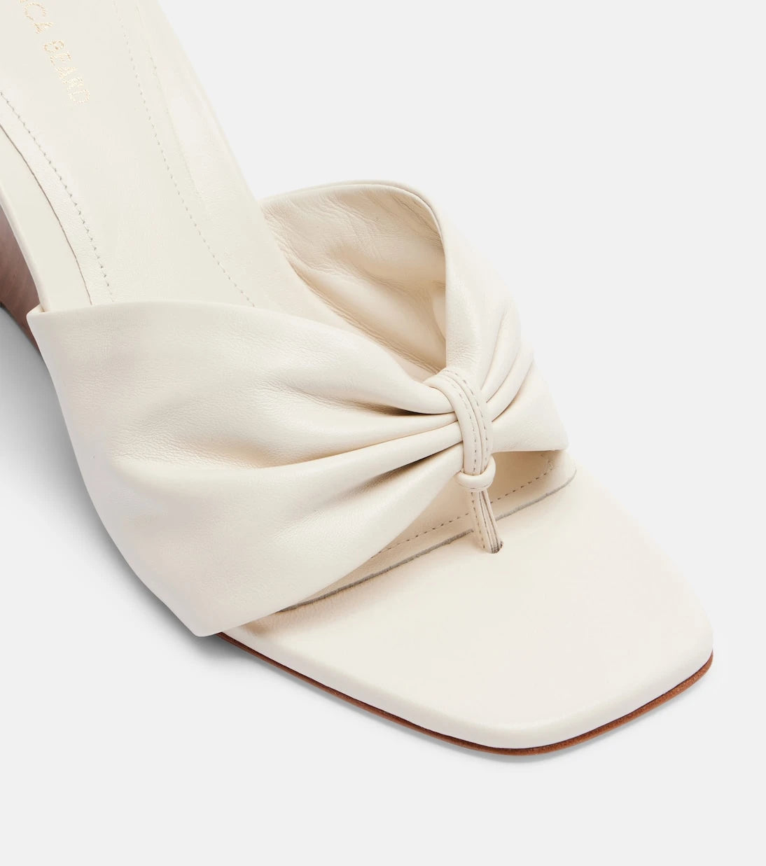 Veronica Beard - Leather wedge sandals