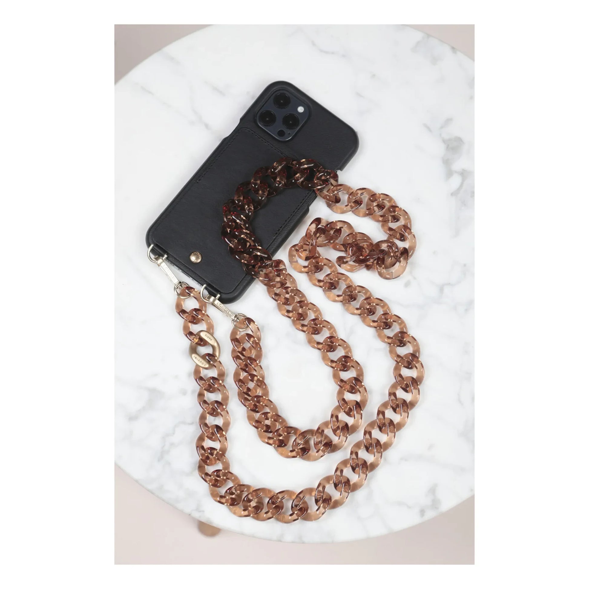Louvini - Lou Leather iPhone Case | Black