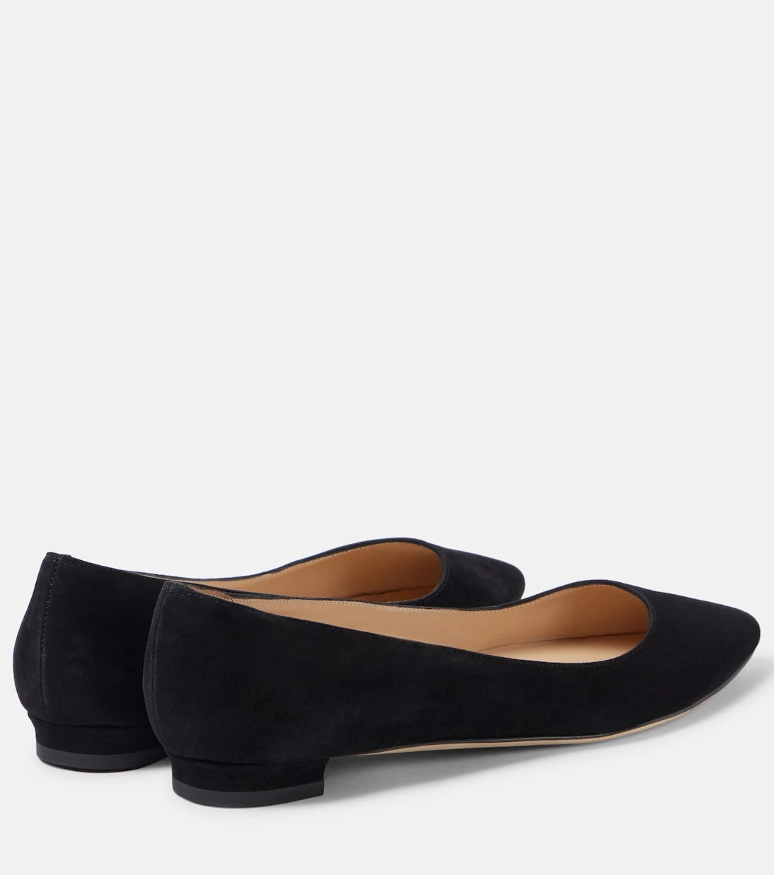 Manolo Blahnik - BB suede ballet flats