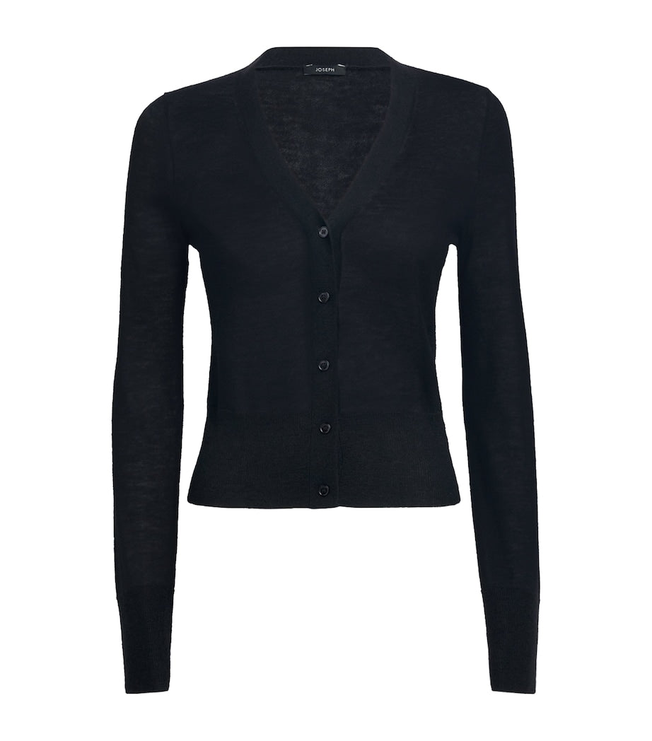 Joseph Black Cashmere Cashair Cardigan