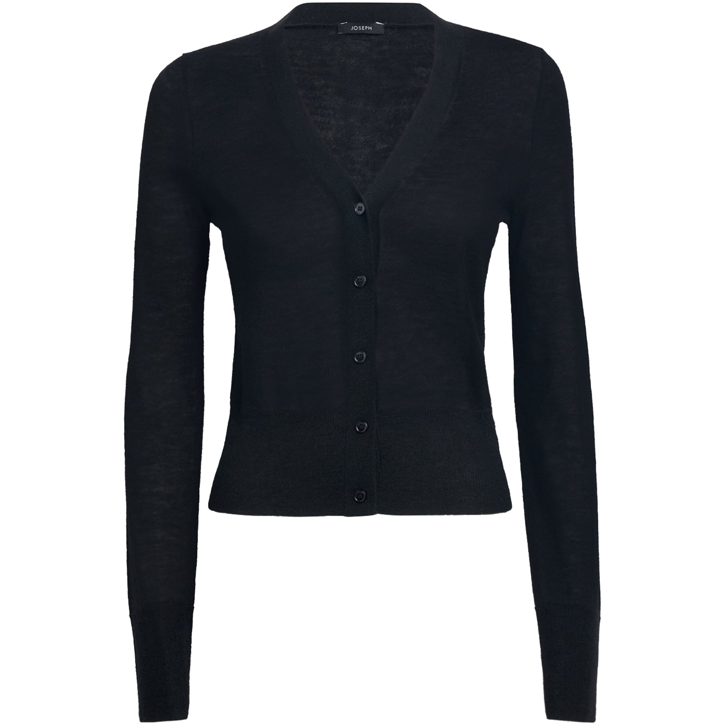 Joseph Black Cashmere Cashair Cardigan