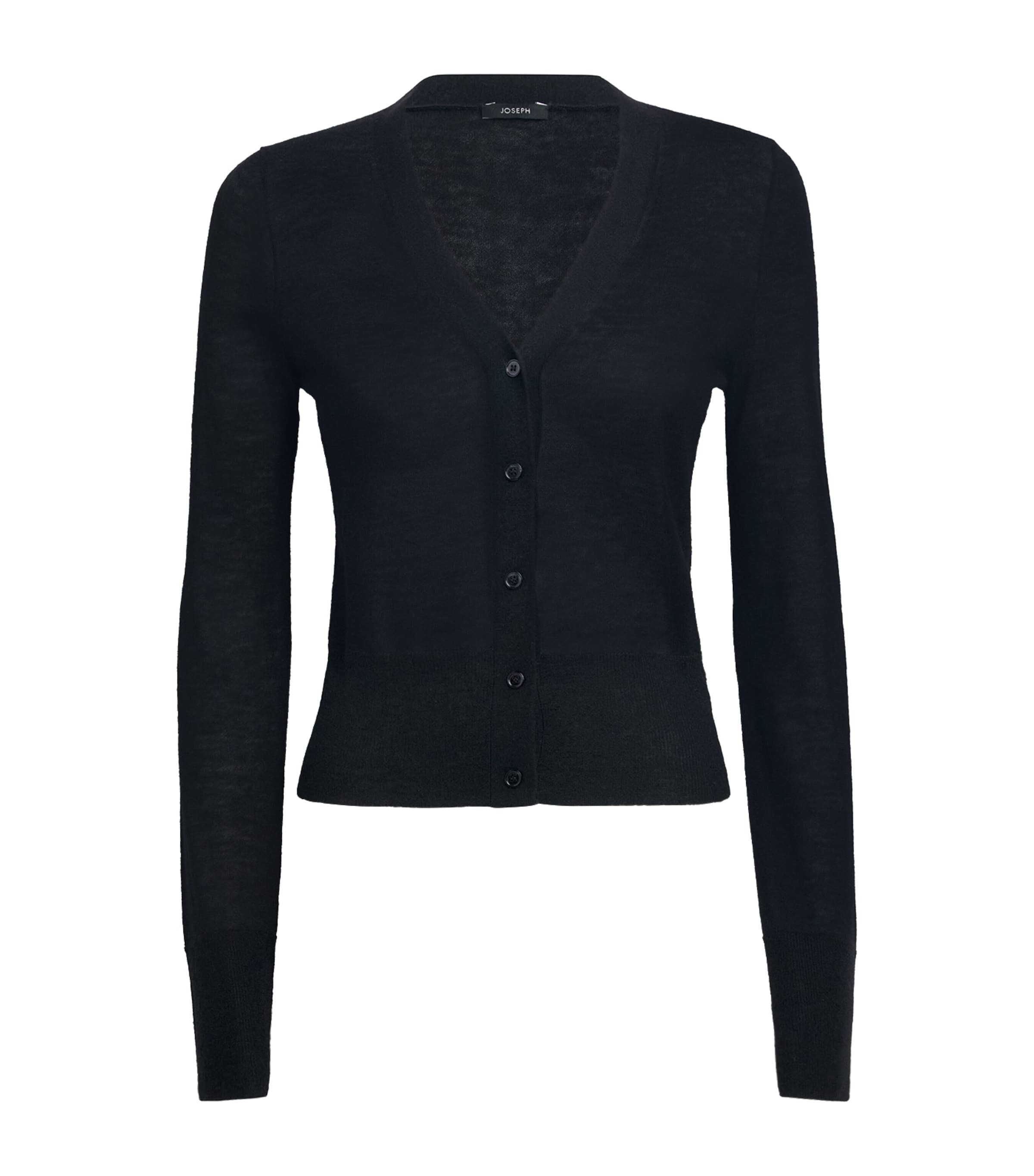 Joseph Black Cashmere Cashair Cardigan