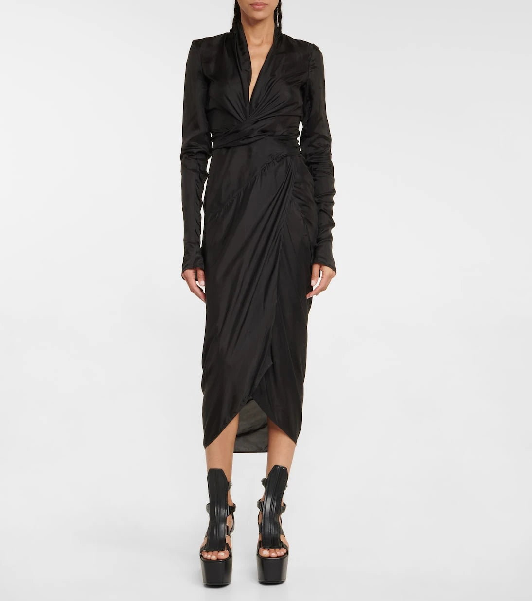 Rick Owens - Leather platform sandals