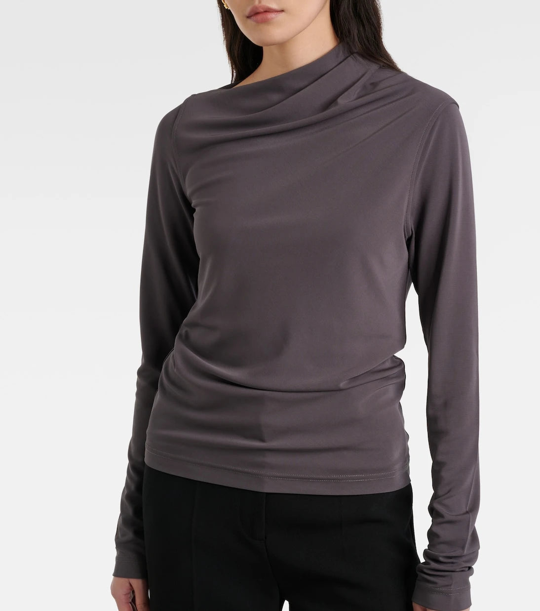 Toteme - Draped jersey top