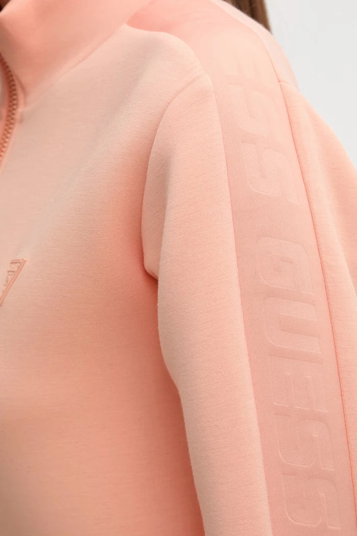 Guess fermuarlı kadın viskon sweatshirt NEW ALLIE