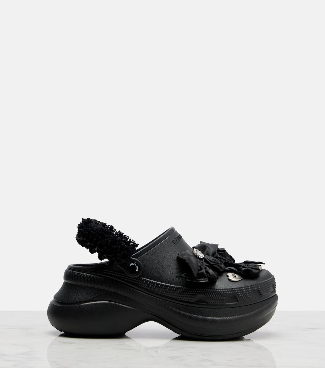 Balenciaga - x Crocs Jibbitz platform mules