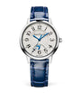 Jaeger-LeCoultre Medium Stainless Steel and Diamond Rendez-Vous Night & Day Watch 34mm