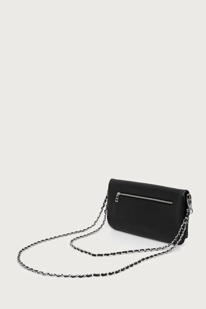 Deri kadın clutch