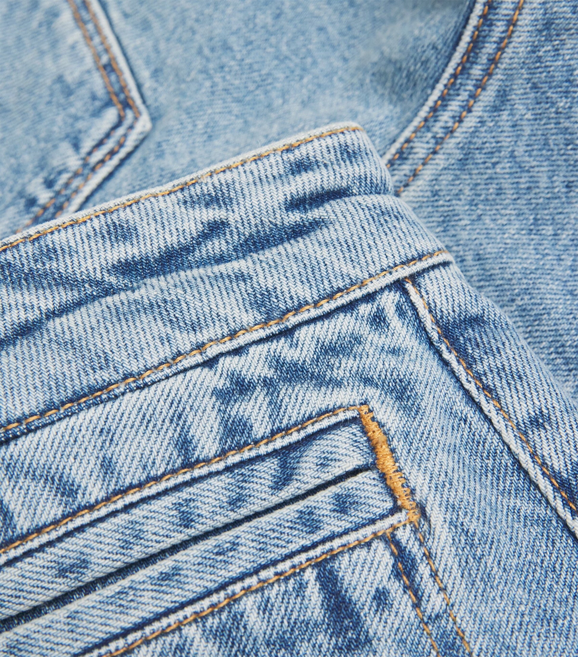 PAIGE Blue High-Rise Dani Denim Shorts