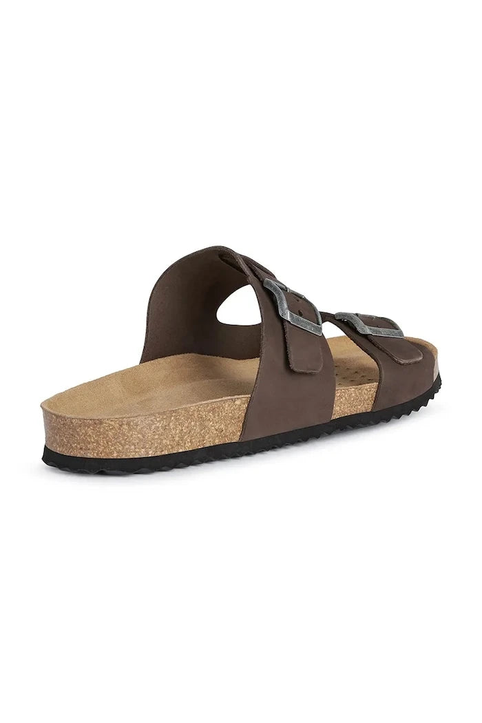 Nubuk Geox U SANDAL GHITA Terlik