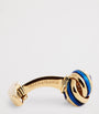 Deakin & Francis White Gold Knot Cufflinks