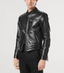 TOM FORD Black Leather Biker Jacket