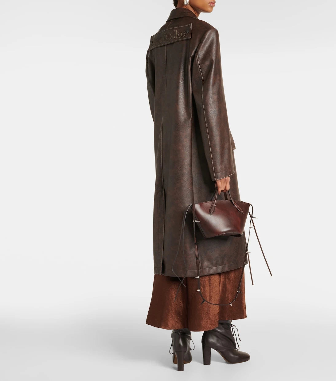 Acne Studios - Ovittor faux leather coat