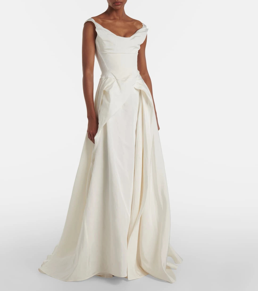 Vivienne Westwood - Bridal Tabitha off-shoulder faille gown