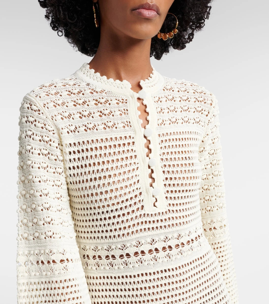 Eres - Madone crochet midi dress
