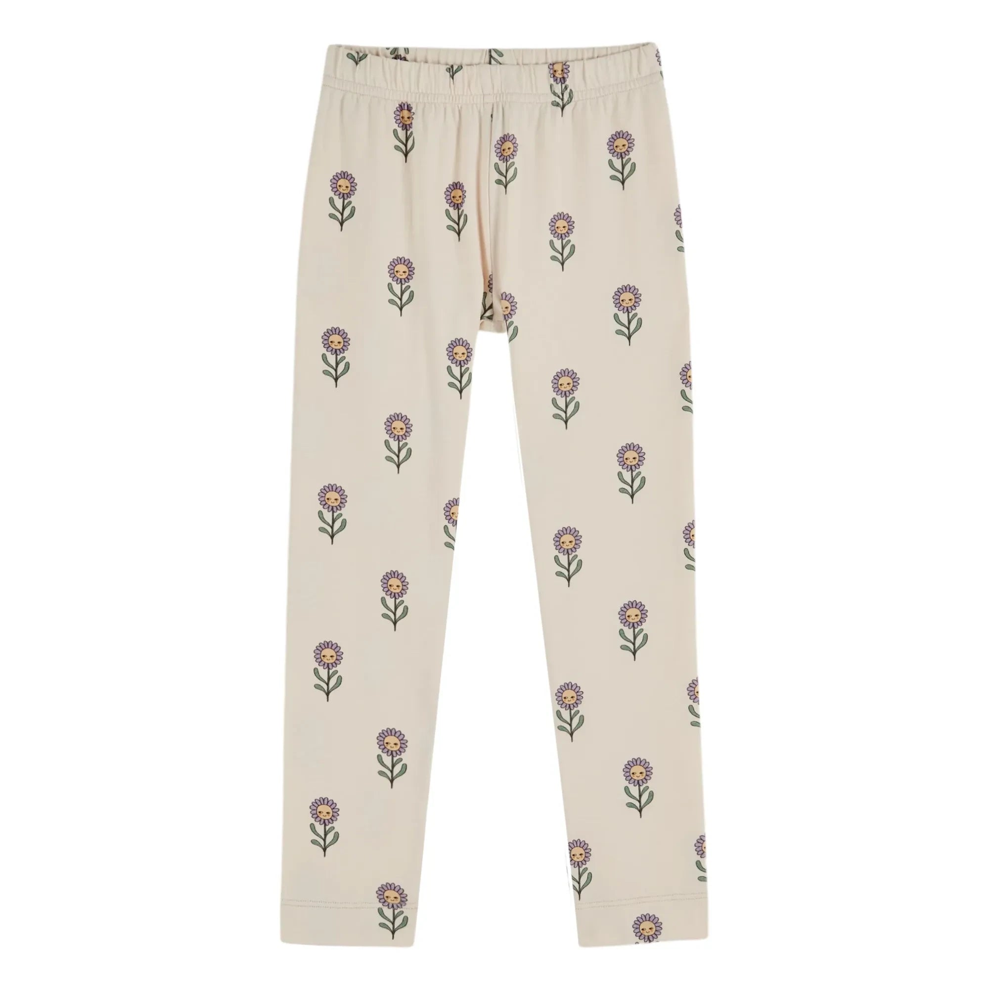 Emile et Ida - Organic Cotton Legging | Cream