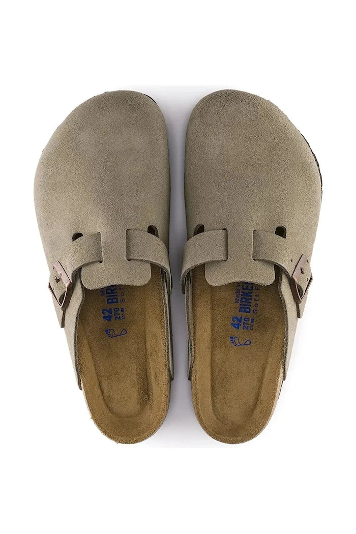 Birkenstock Boston Süet Terlikler