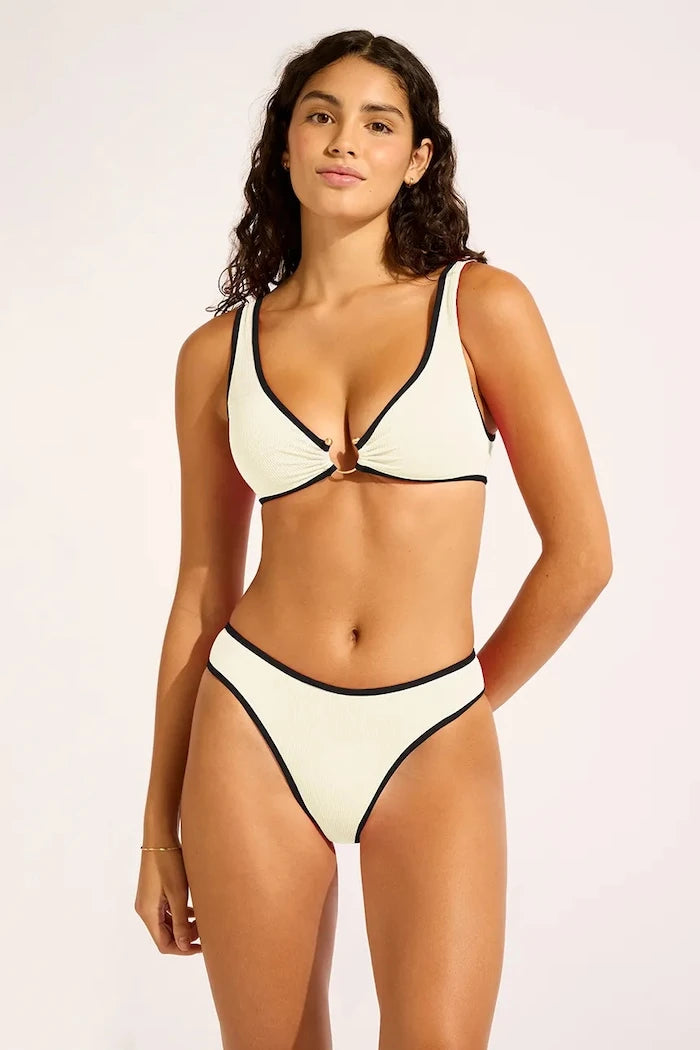 Seafolly Kadın Mayo Üstü Ring Front