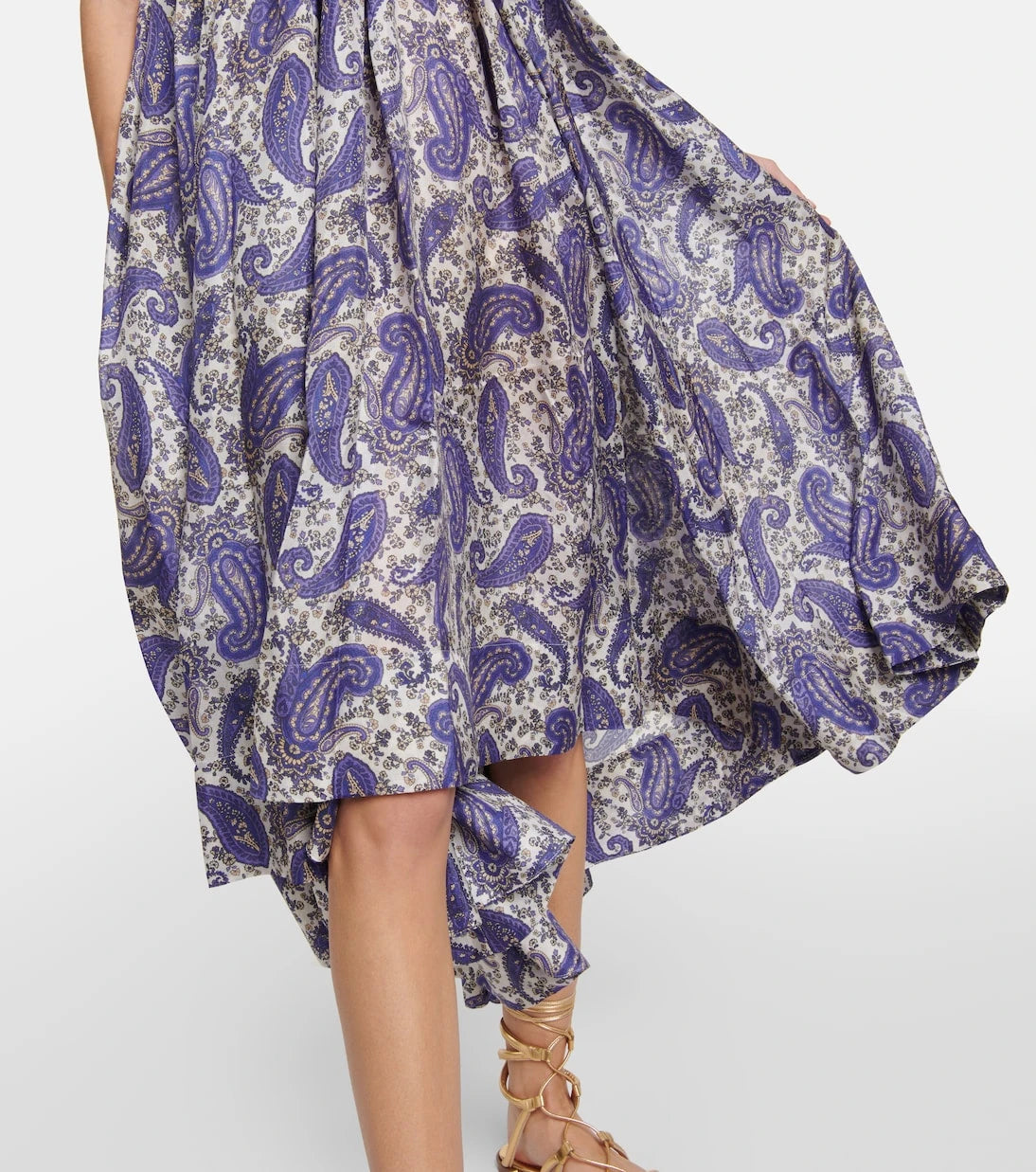 Zimmermann - Devi silk halterneck midi dress
