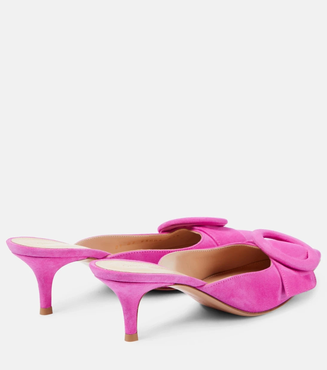 Gianvito Rossi - Portofino suede mules