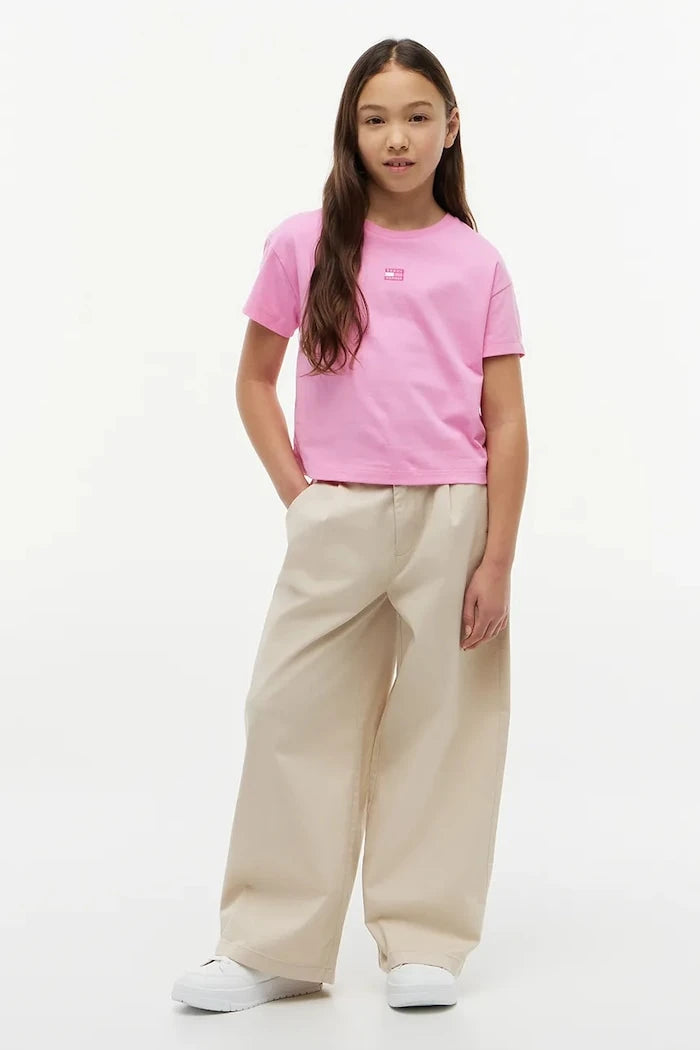 Çocuklar için pamuklu Tommy Hilfiger tişört
