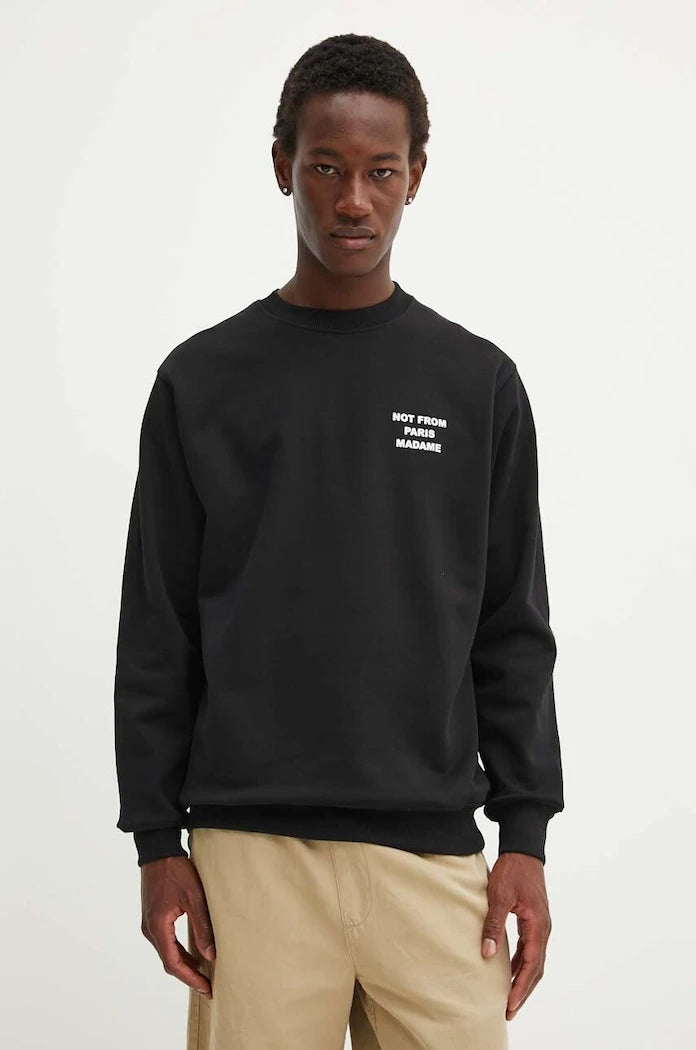 Pamuklu sweatshirt Drôle de Monsieur