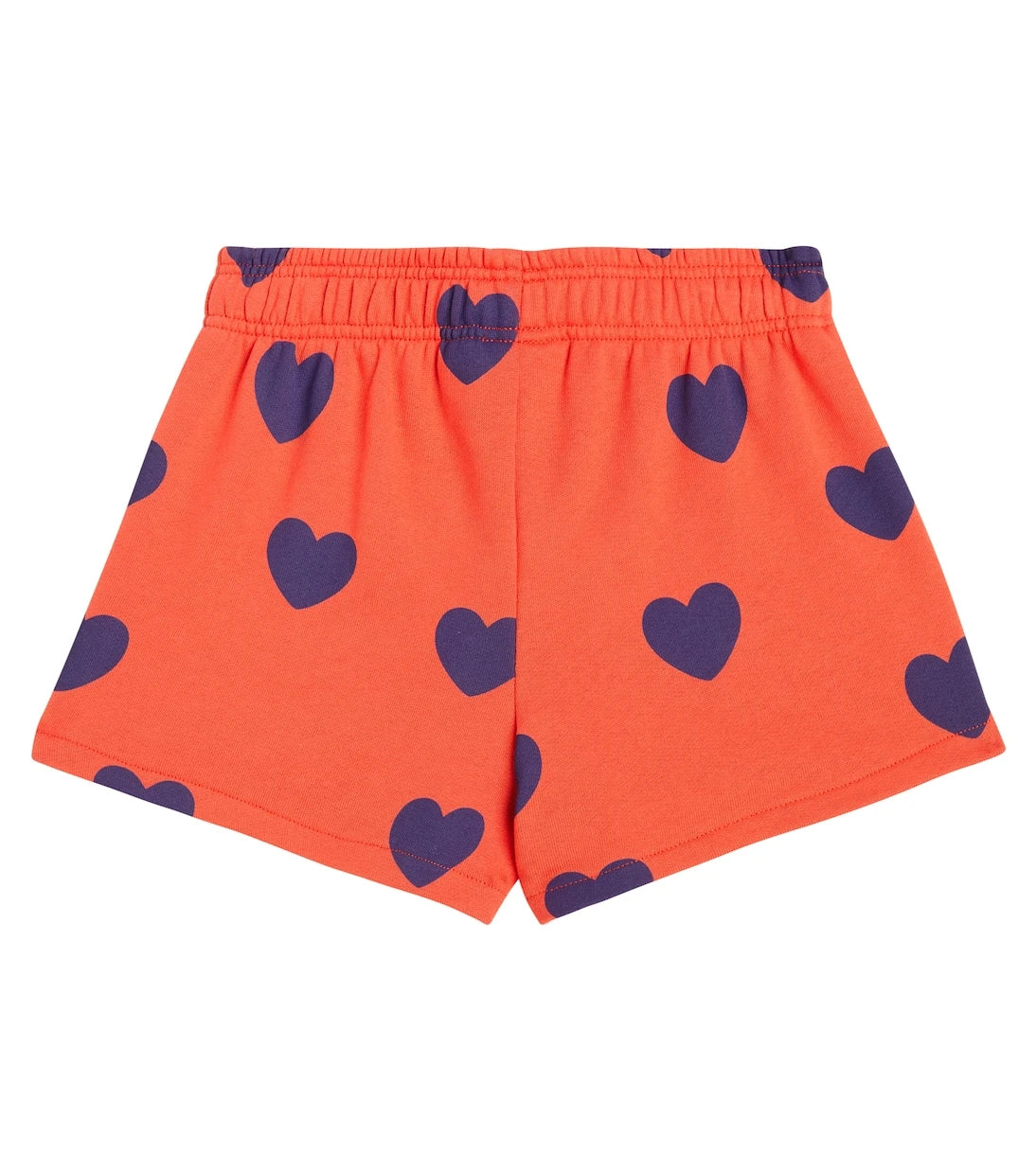 Mini Rodini - Hearts cotton jersey shorts