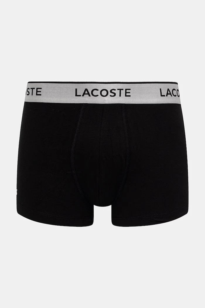 Lacoste Erkek Dar Kesim Pamuklu Boxer 3'lü