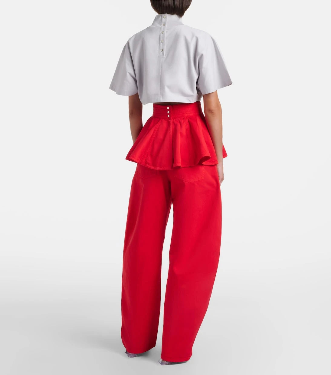 Alaïa - Barrel-leg jeans