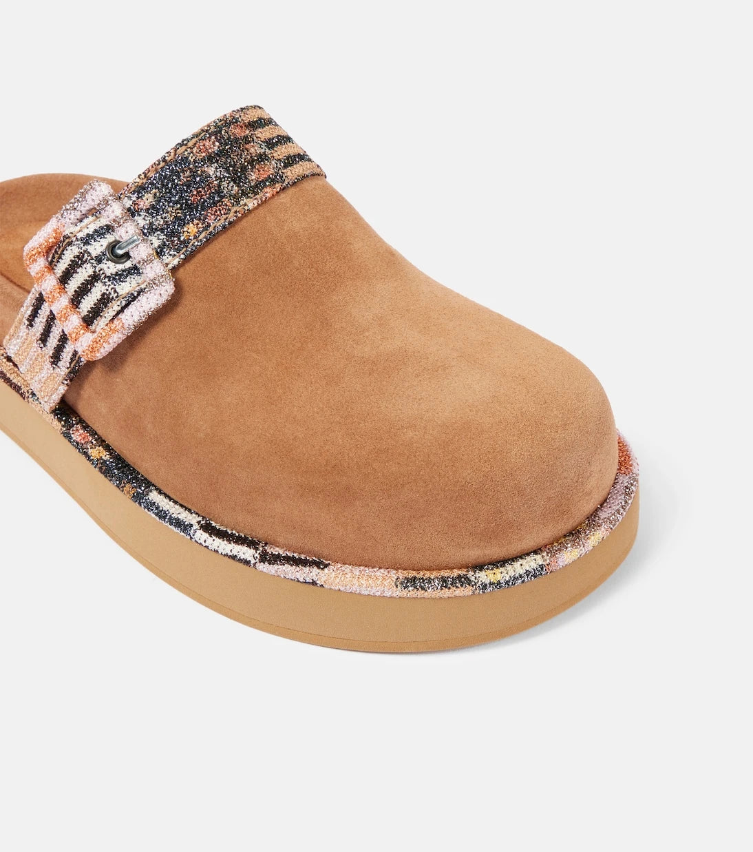 Missoni - Suede clogs