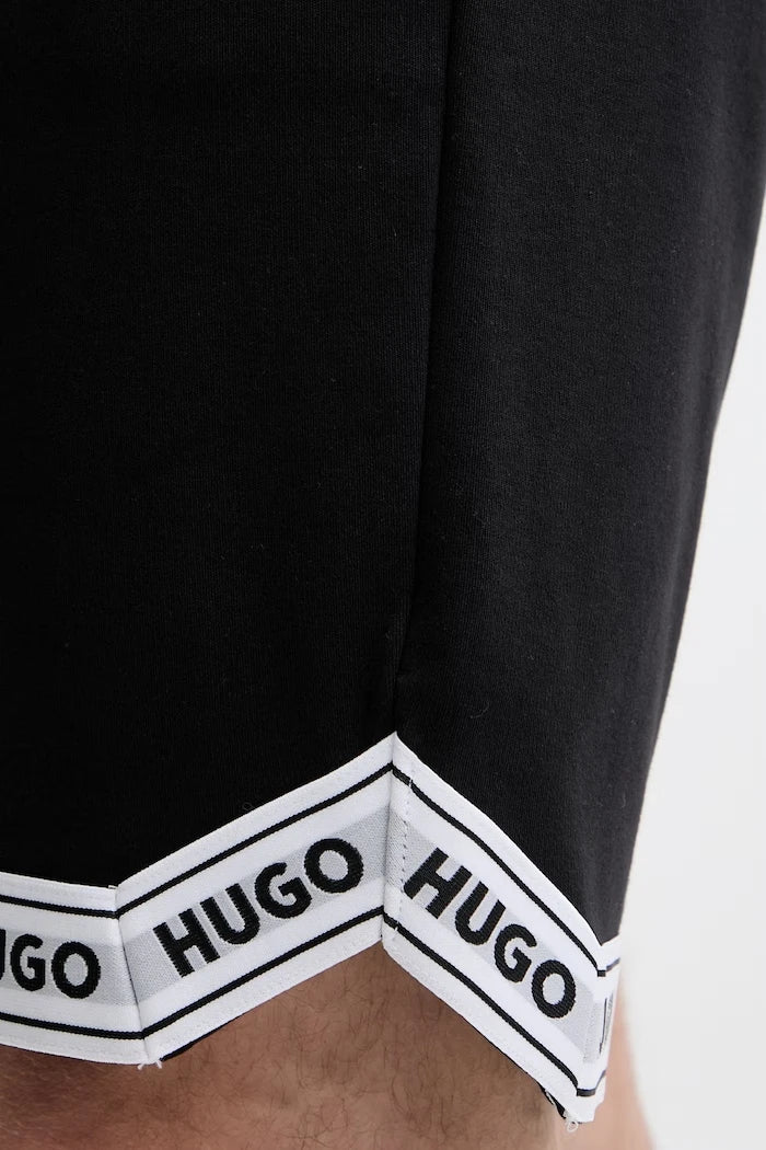 HUGO erkek pamuk elastan eşofman şort TADE SHORTS