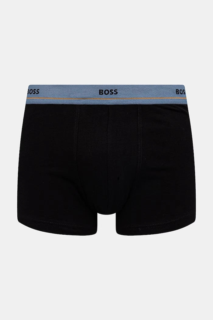 BOSS Erkek Pamuk ve Elastan Boxer Trunk 5P Essential 5’li