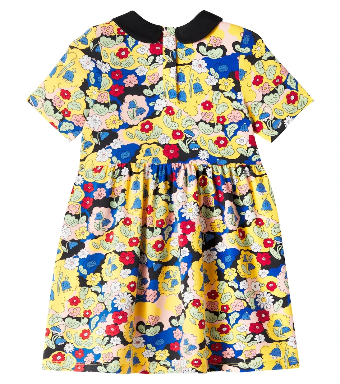Mini Rodini - Floral cotton-blend dress