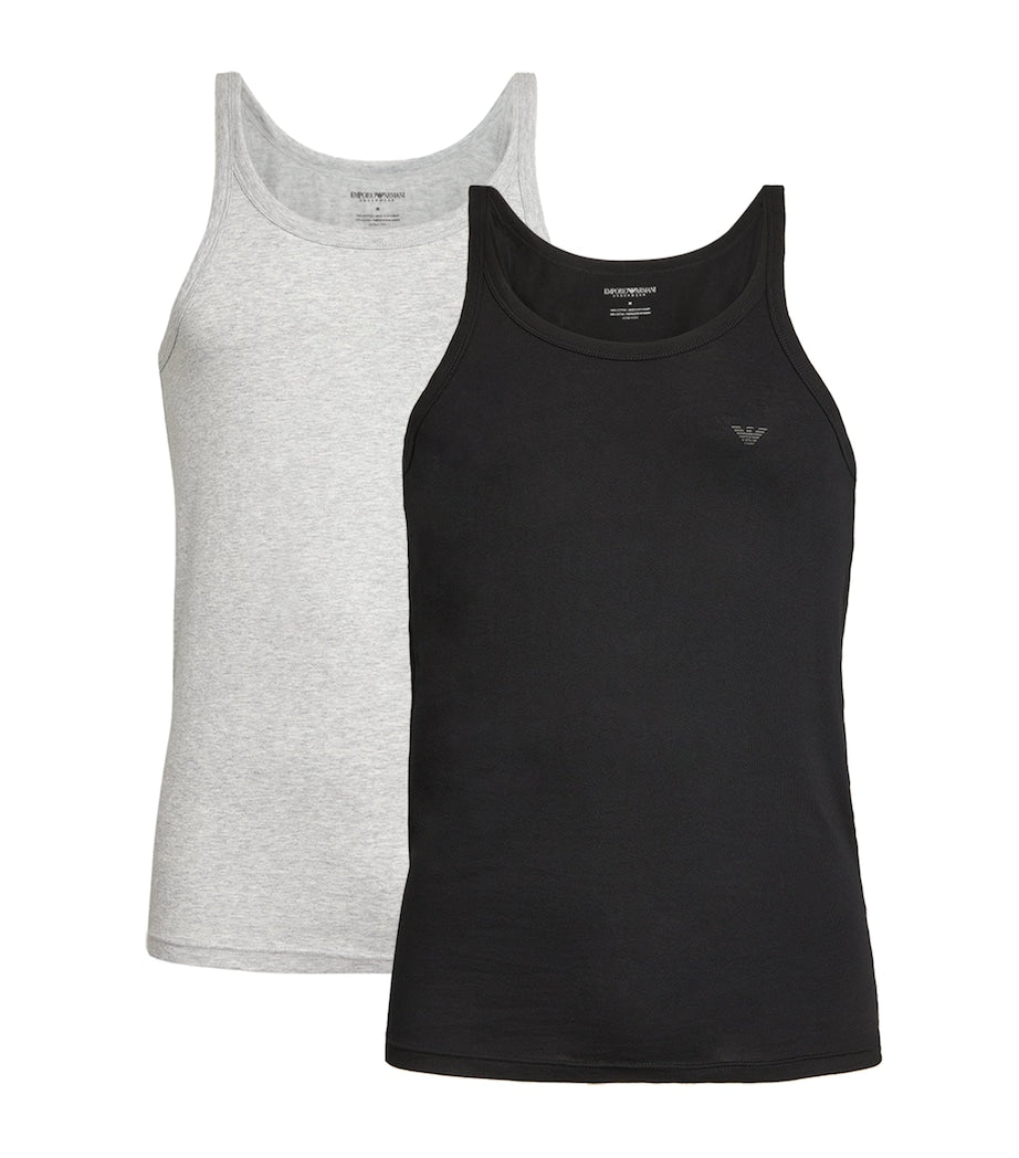 Cotton Logo Vests (Pack of 2)
