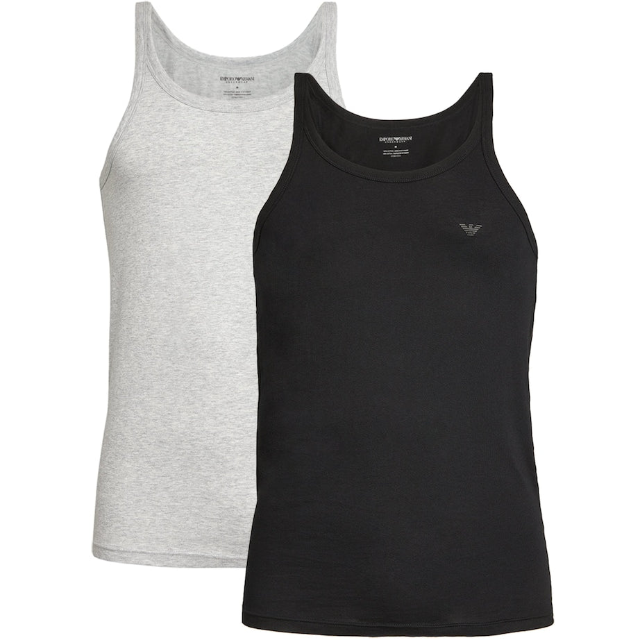 Cotton Logo Vests (Pack of 2)