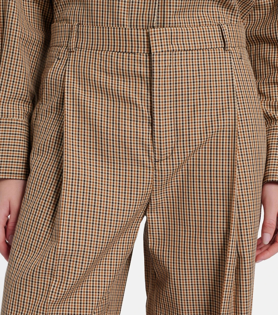 Vince - Camille cotton-blend wide-leg pants