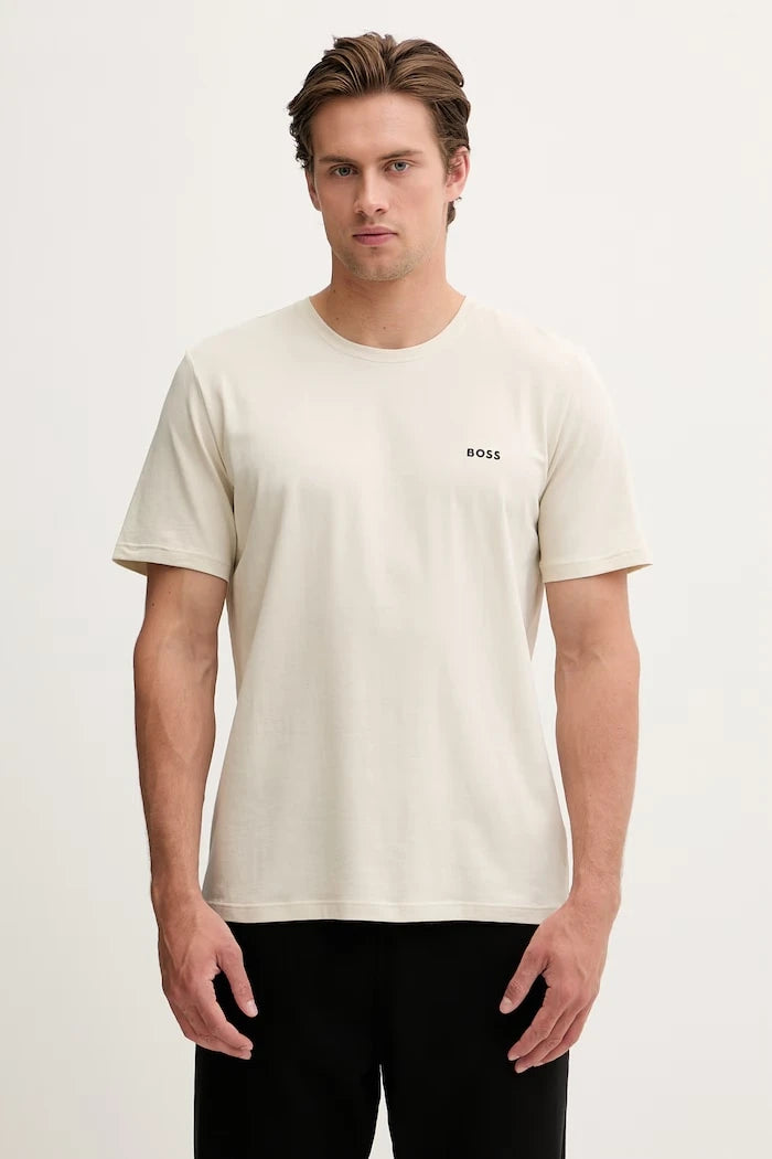BOSS Erkek Ev Tişörtü Pamuklu Elastanlı Mix&Match T-Shirt R