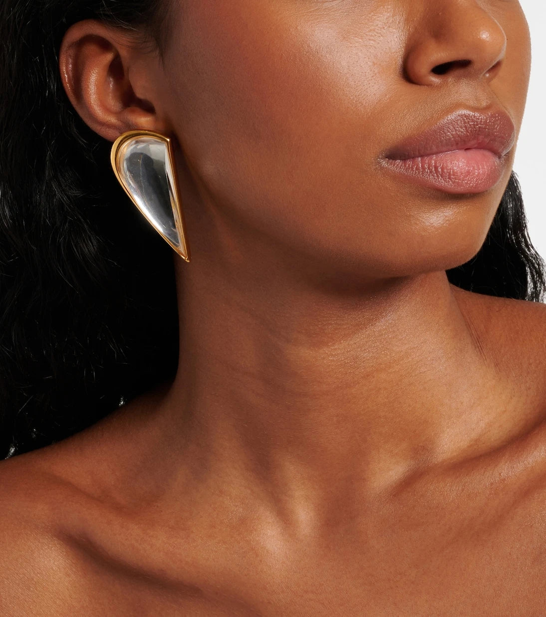 Alaïa - Demi-Cœur Bombe earrings