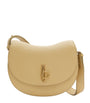 Beige Leather Rocking Horse Bag
