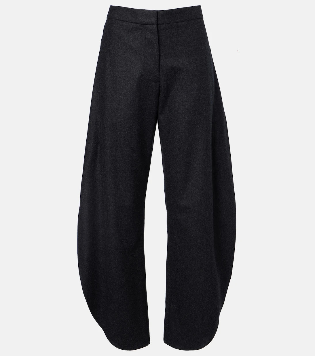 Alaïa - Wool barrel-leg pants