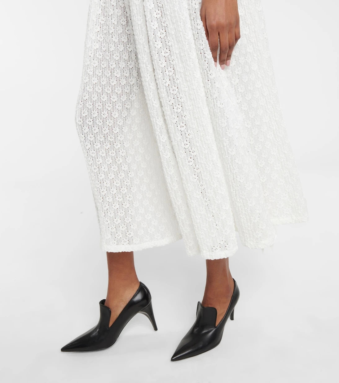 Jil Sander - Cloqué jersey midi dress
