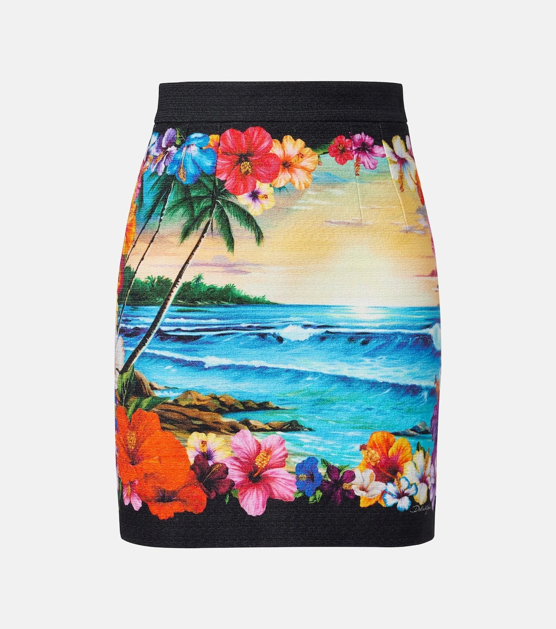 Dolce&Gabbana - Printed miniskirt