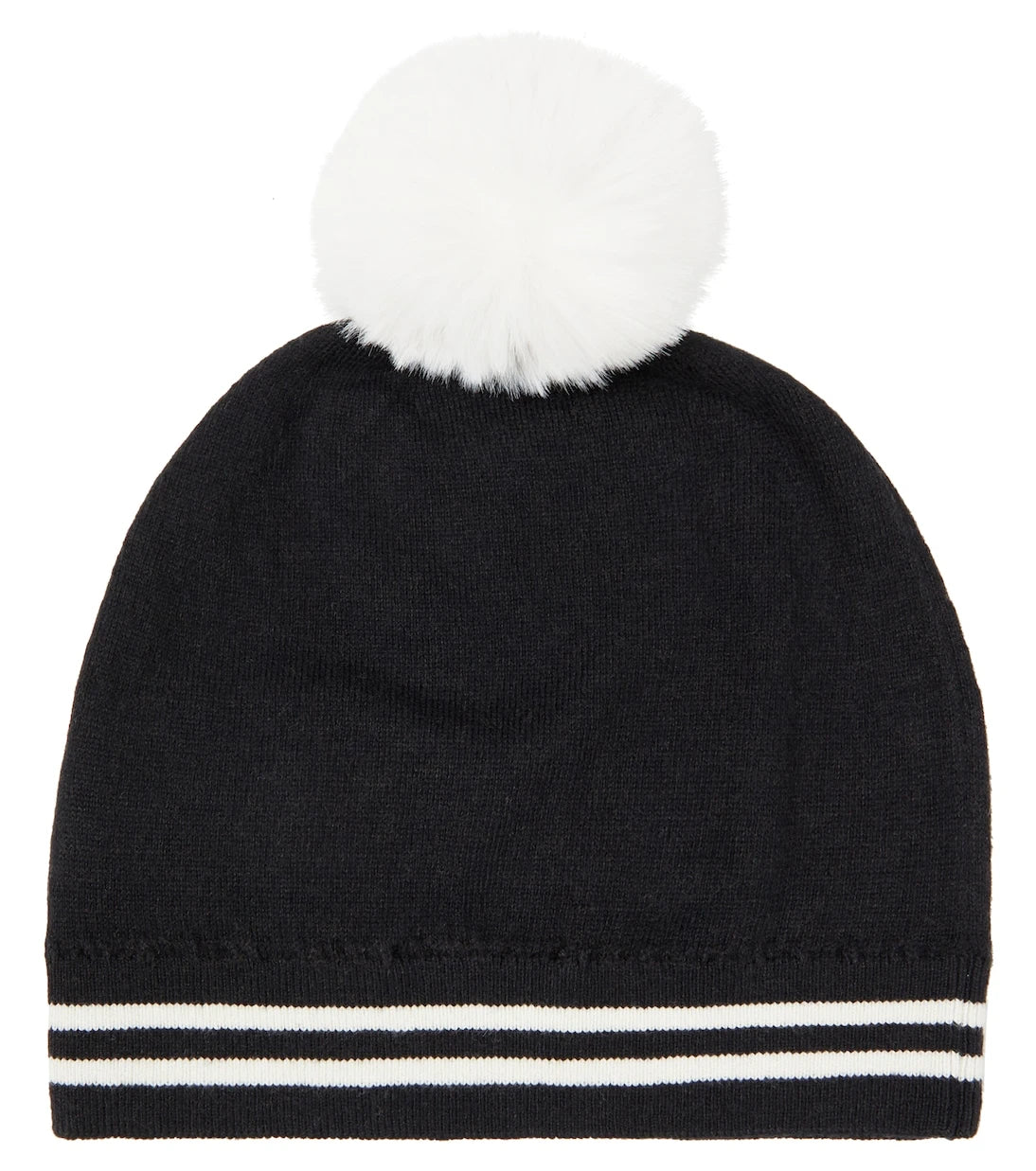 Moschino Kids - Teddy Bear cotton and wool beanie