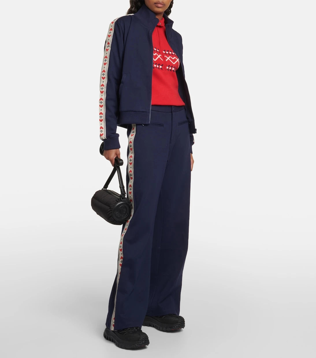 The Upside - Meribel Ria flared track pants