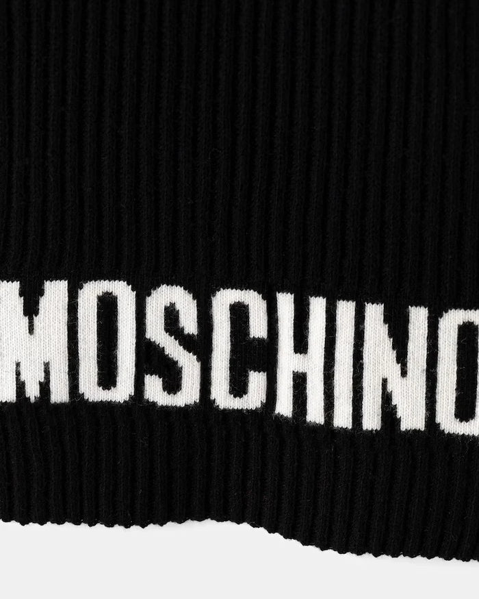 Moschino erkek yün eşarp