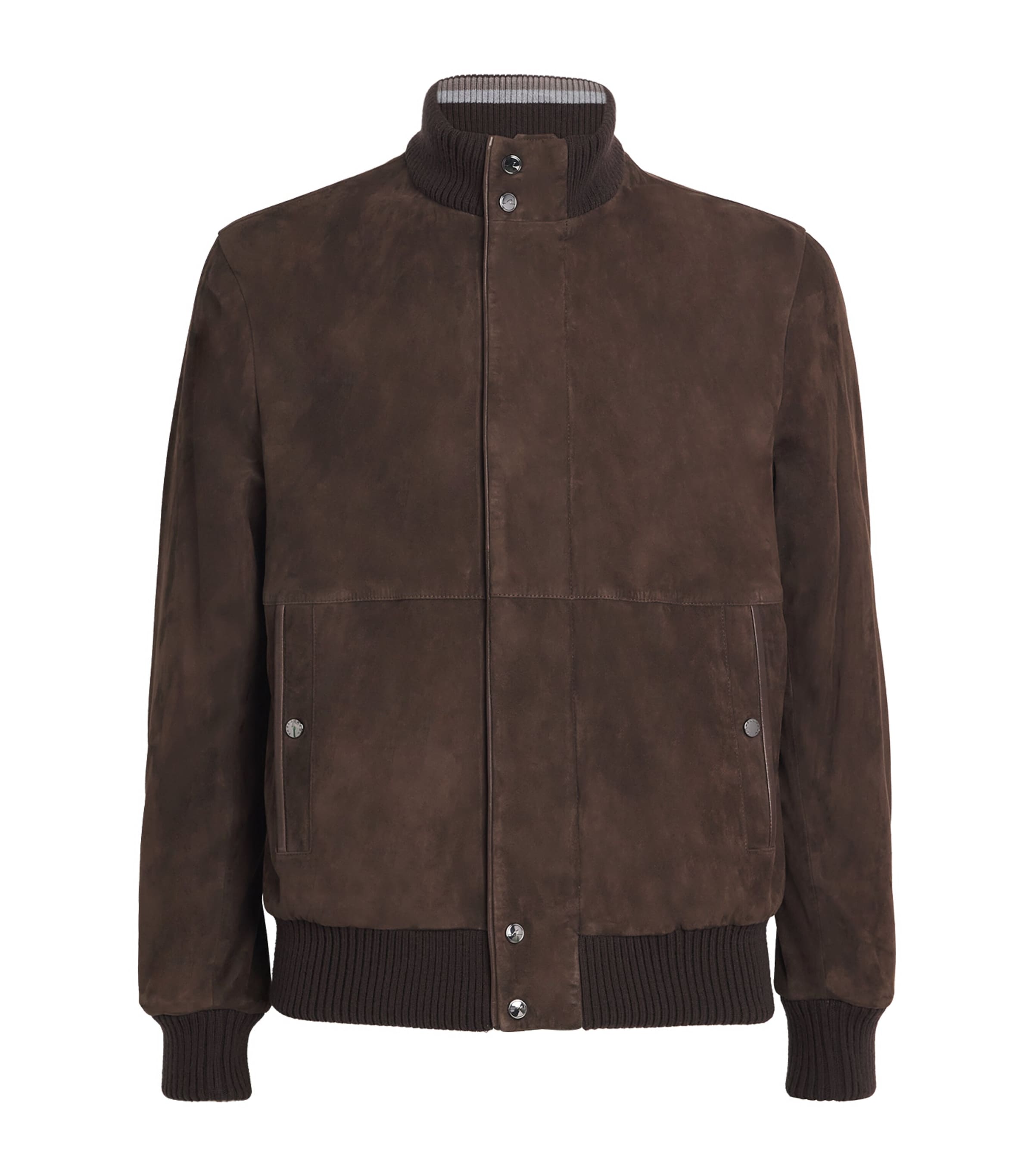 Aqualeather Suede Bomber Jacket