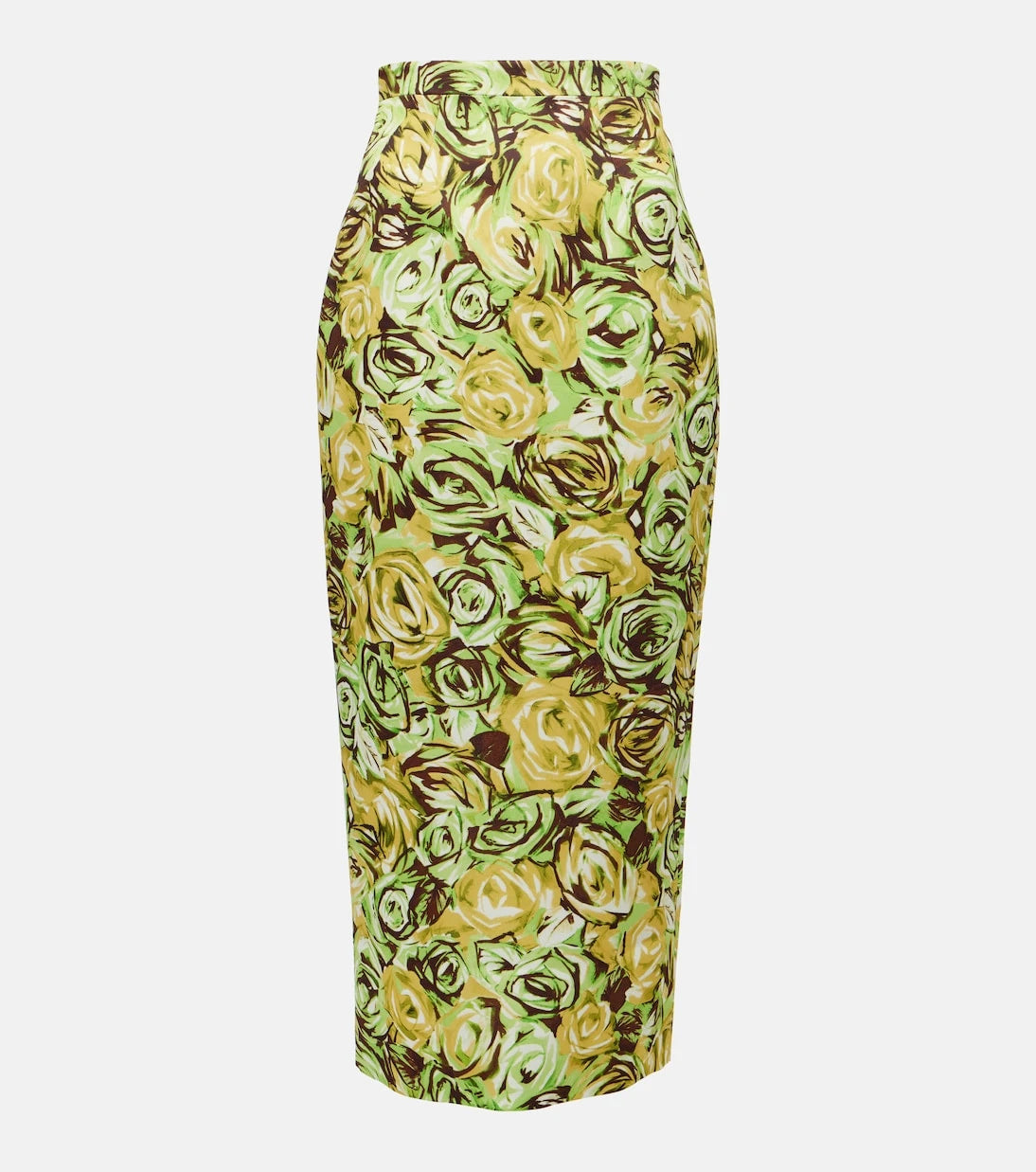 Emilia Wickstead - Lorelei floral twill pencil skirt