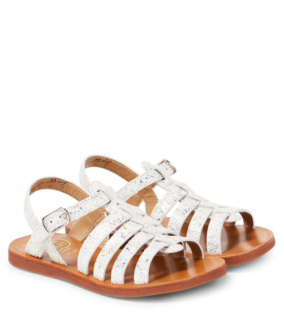Pom d'Api - Plagette Strap leather sandals