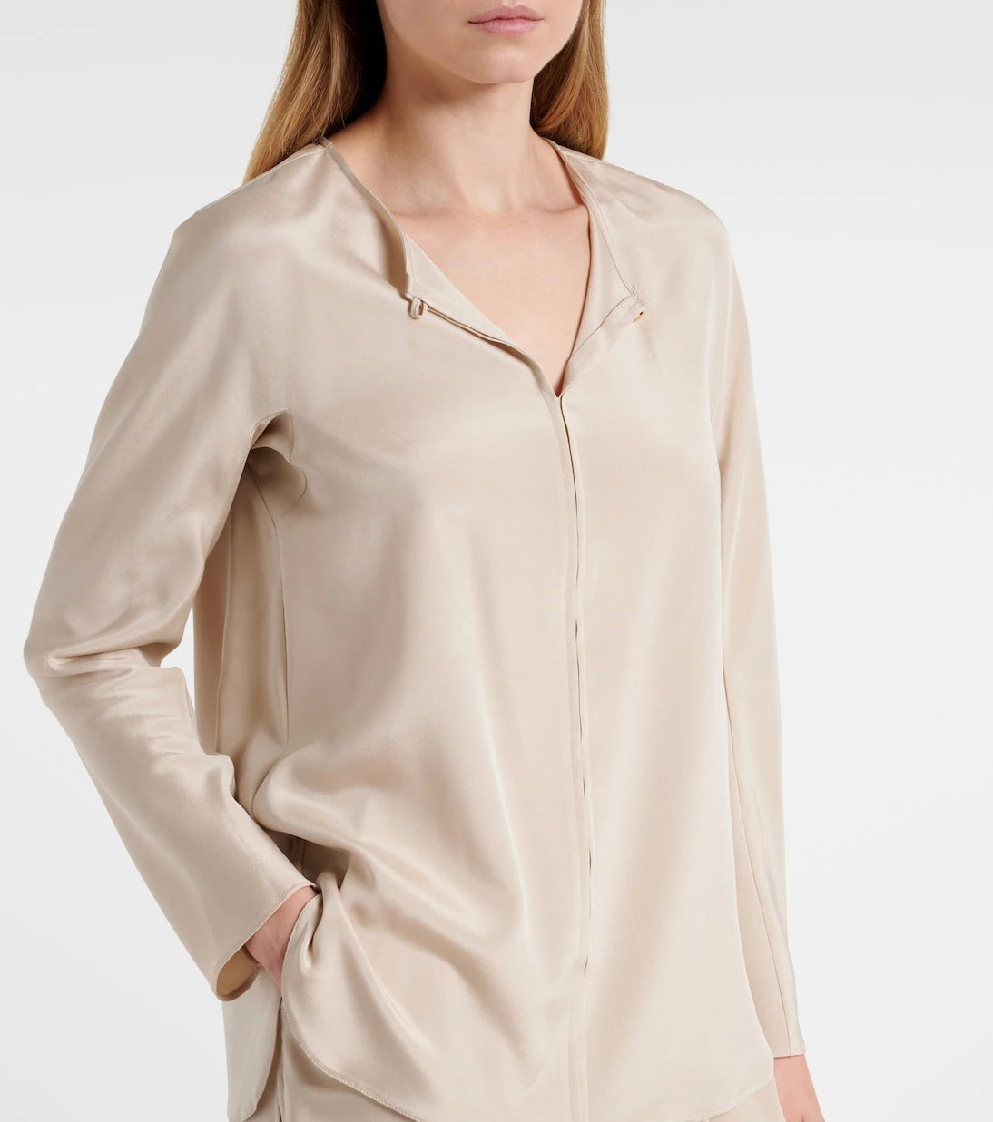 Max Mara - Mitico silk-blend blouse